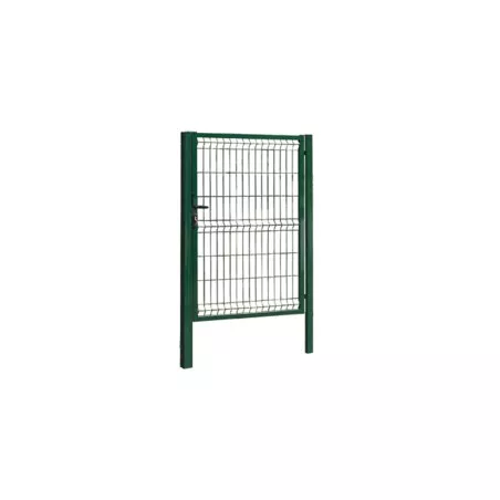 PUERTA HERCULES 1X1 PLAST. BCA MOREDA en color verde, diseño de rejilla, estructura de plástico resistente y seguro.