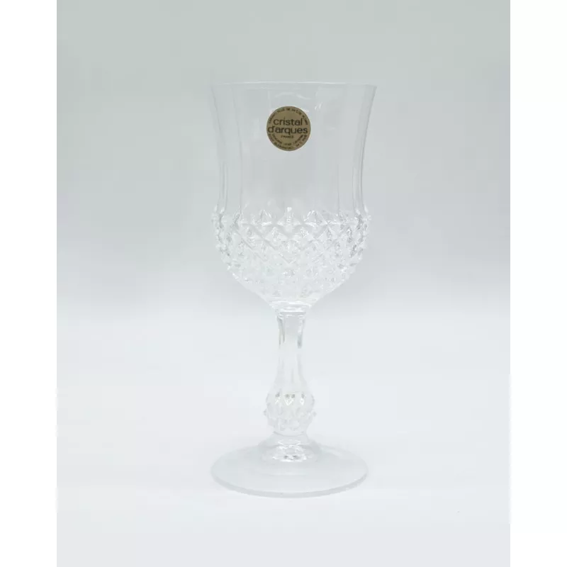 Copa Ancenis Nº 2 agua D\'Arques de cristal transparente con diseño tallado y acabado brillante