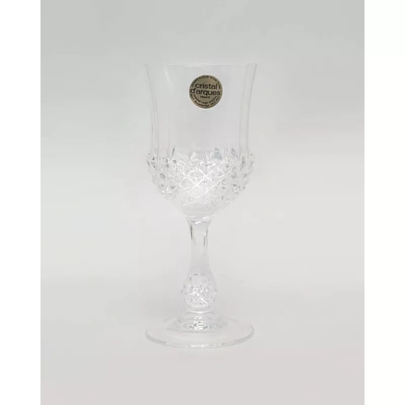 COPA ANCENIS Nº 3 VINO D\'ARQUES cristal transparente con diseño tallado y base robusta para vino.