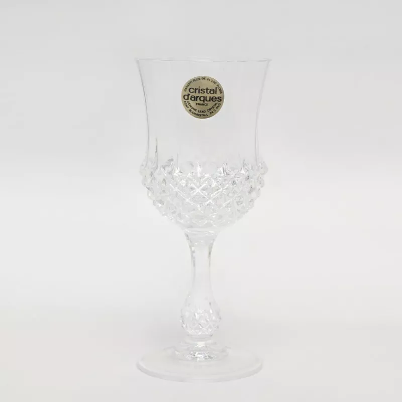 COPA ANCENIS Nº 5 JEREZ D\'ARQUES de cristal transparente, con diseño tallado y base elegante. Ideal para servir vino.