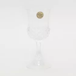 COPA ANCENIS Nº 7 LICOR D\'ARQUES de cristal transparente con diseño tallado y acabado brillante para bebidas elegantes