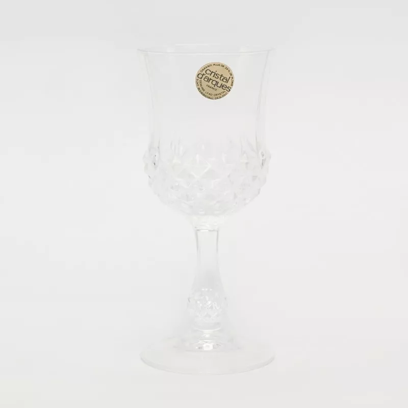 COPA ANCENIS Nº 7 LICOR D\'ARQUES de cristal transparente con diseño tallado y acabado brillante para bebidas elegantes