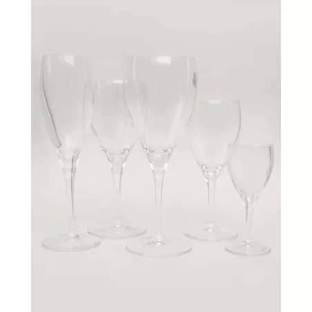 COPA AVRANCHES Nº 3 JEREZ D\'ARQUES de cristal transparente con diseño elegante y acabado pulido, ideal para vinos.
