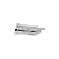 Campana telescópica Teka CNL 6400.2 IX – integrable 60 cm de acero inoxidable con diseño moderno y acabado pulido.
