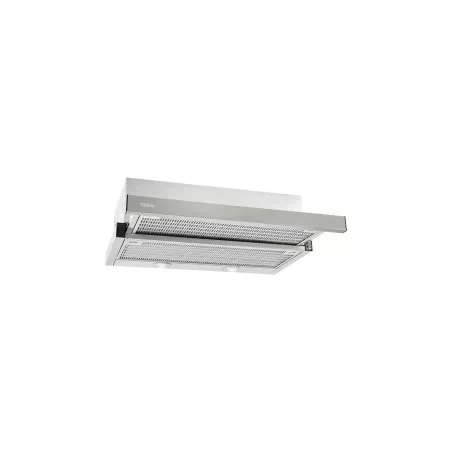 Campana telescópica Teka CNL 6400.2 IX – integrable 60 cm de acero inoxidable con diseño moderno y acabado pulido.