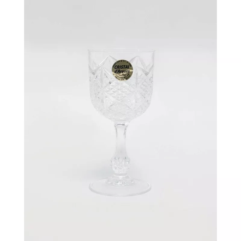 COPA ERMENOVILLE Nº 5 JEREZ D\'ARQUE de cristal transparente con diseño tallado y acabado brillante.