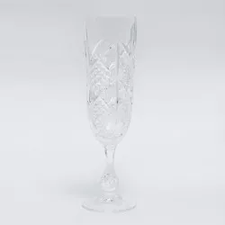 COPA ERMENOVILLE CHAMPAN D\'ARQUES cristal transparente con diseño tallado y acabado brillante, ideal para champagne.