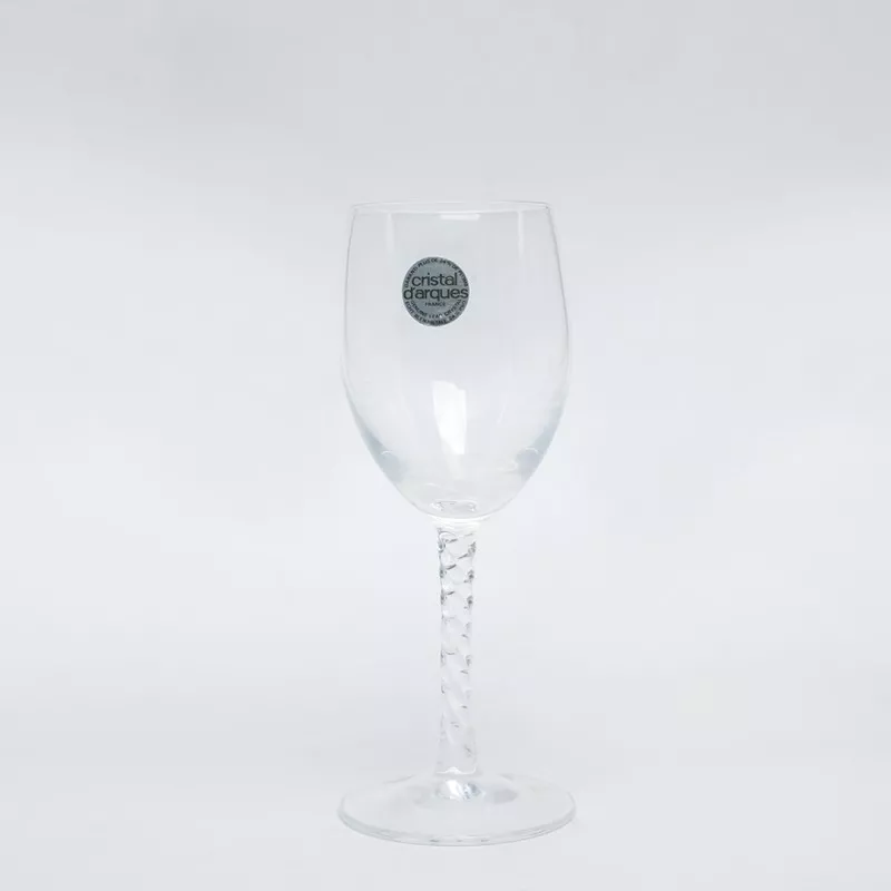 COPA FLEURY Nº 7 LICOR D\'ARQUES de cristal transparente con base tallada y diseño elegante para servir licores
