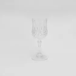 COPA LONCHANG Nº 7 LICOR D\'ARQUES de cristal transparente con corte elegante y base robusta, ideal para licores.