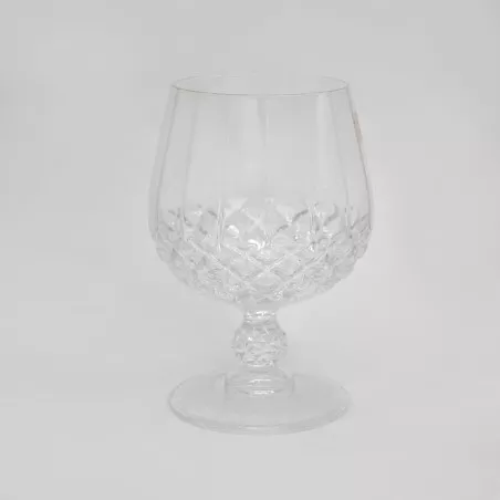 COPA LONCHANG COÑAC D\'ARQUES de cristal transparente con diseño tallado y acabado brillante, ideal para bebidas.