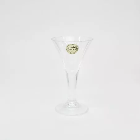 COPA MONCEAUX Nº 7 LICOR D\'ARQUES de cristal transparente con diseño elegante y acabado pulido para bebidas.