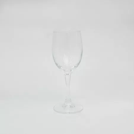 COPA VICONTE Nº5 JEREZ D\'ARQUES de cristal transparente con base estable y diseño elegante para vinos.