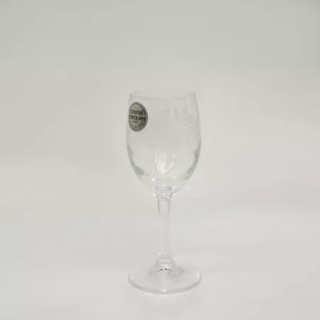 COPA VICONTE Nº7 LICOR GRAPE D\'ARQUES de cristal transparente con diseño elegante y base estable para licores.