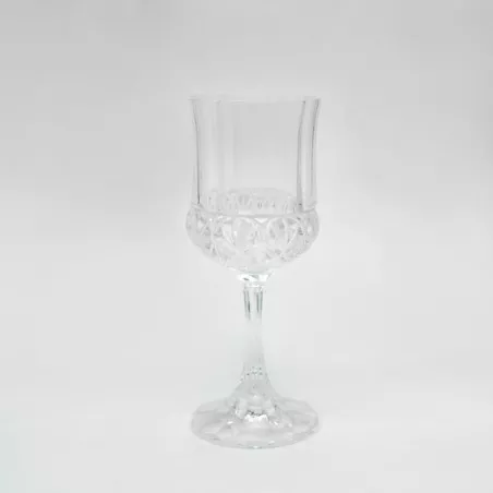 COPA FASCINATION Nº 3 VINO D\'ARQUES cristal transparente con diseño elegante y acabado detallado en la base