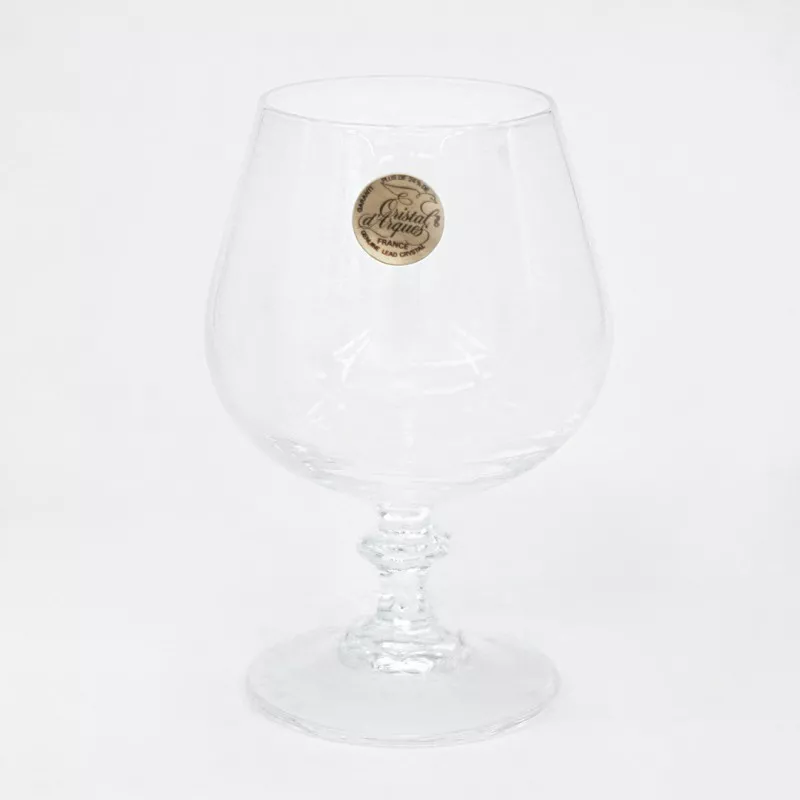 COPA COÑAC Nº 4 15-18cl. D\'ARQUES transparente de cristal con base robusta y diseño clásico para servir coñac