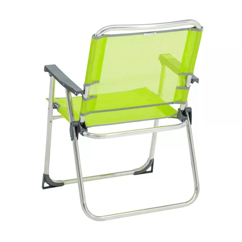 SILLON FIJO 631 ALF-2424 VERDE con estructura de metal, diseño ergonómico y tapizado de malla resistente.