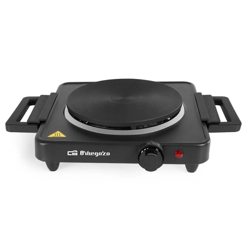 Placa eléctrica Orbegozo PE 2815 – 1 fuego, 1500 W, Ø185 mm