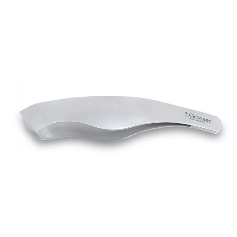 Pinza para espinas 3 Claveles 01176 inox 14 cm con diseño ergonómico y acabado brillante en acero inoxidable.