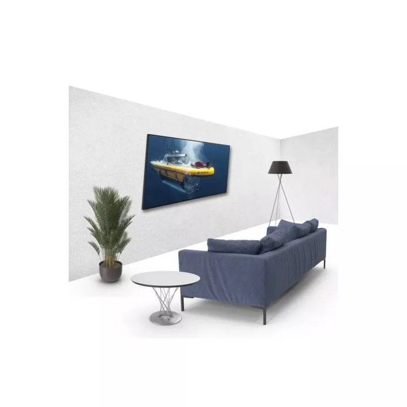 Soporte pared TV articulado TM Electron TMSLC141 26-55\" VESA 400x400 negro, diseño robusto y ajustable para optimizar espacio