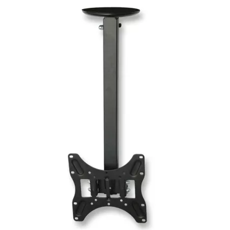 Soporte TV de techo TM Electron TMSLC402 10-37\" VESA 200x200 en color negro con diseño robusto y ajuste fácil.