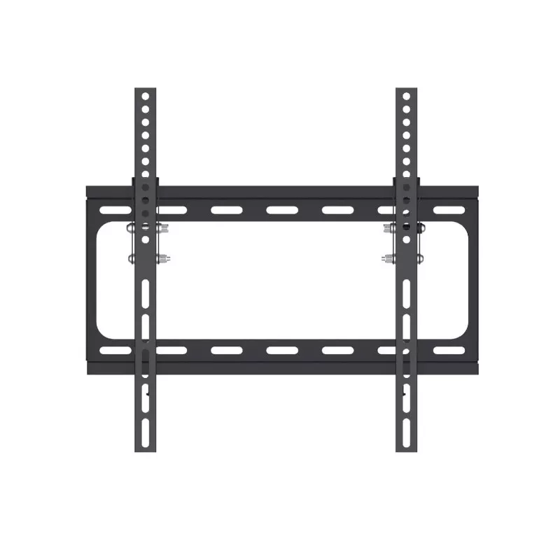 Soporte pared TV inclinable TM Electron TMSLC127S 26-55\" VESA 400x400 en color negro con acabado mate y diseño robusto.