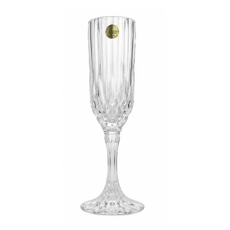 COPA BRETAGNE CHAMPAN FLAUTA de cristal tallado, diseño elegante y acabado transparente para cócteles sofisticados.