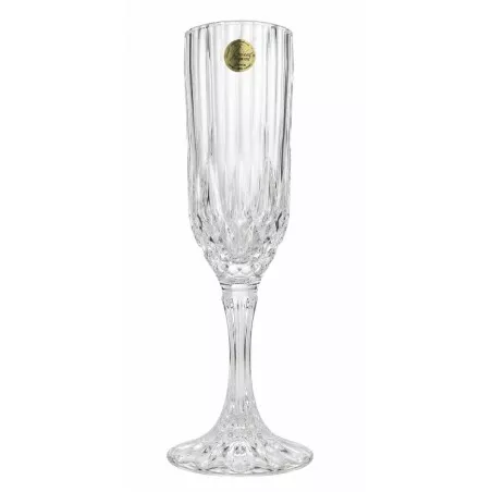 COPA BRETAGNE CHAMPAN FLAUTA de cristal tallado, diseño elegante y acabado transparente para cócteles sofisticados.