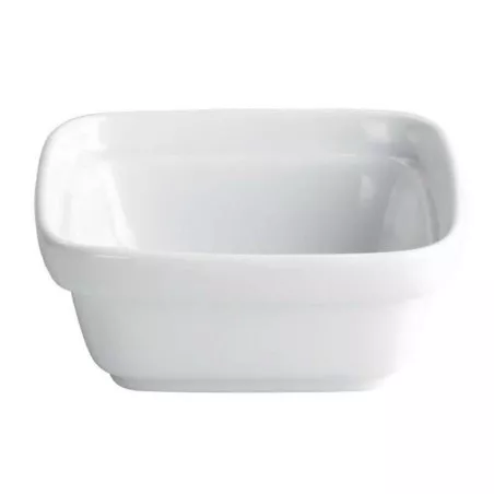 Fuente 12x12x5 Hospital VV B2434R cerámica blanca con diseño cuadrado ideal para servicios hospitalarios