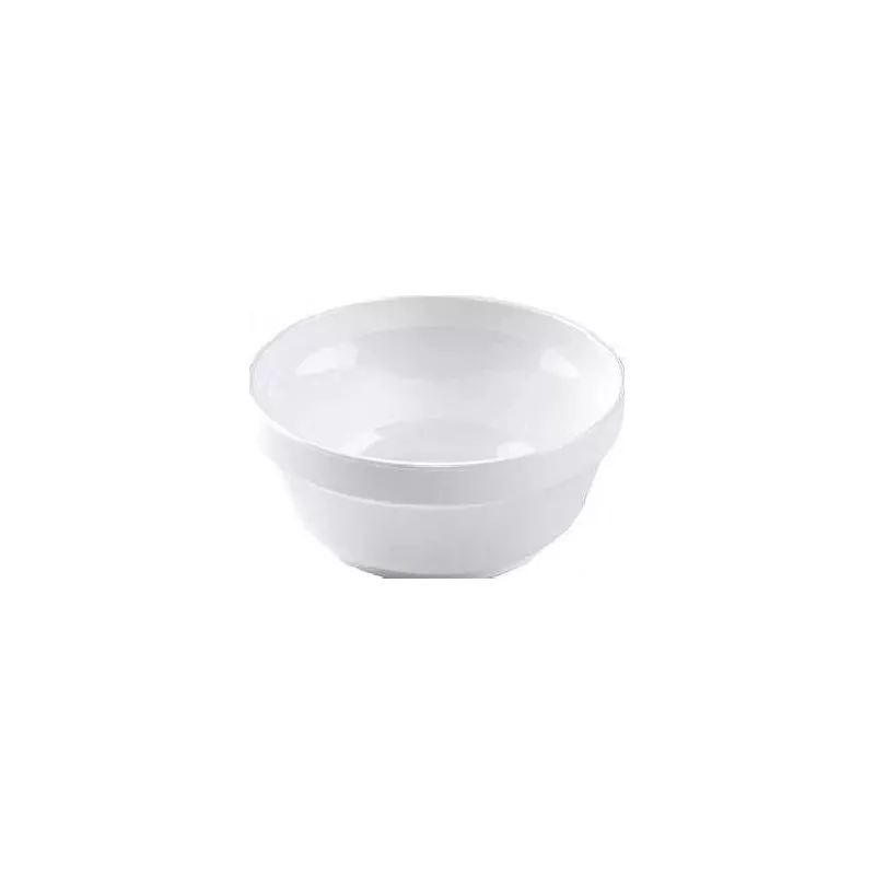BOLS AMC 10020010032 BCO POLIC. 450CC bol blanco de policarbonato, resistente y ligero, ideal para cocina y presentación.