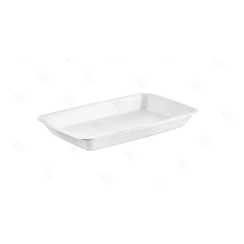 FUENTE RECT. AMC 21 CM 10050210032 BLANCO PC 450CC rectangular de plástico blanco, ideal para servir alimentos o como decoración
