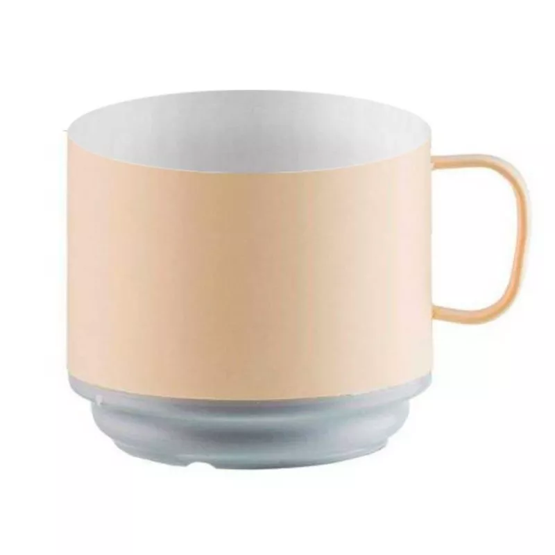 TAZA DESAYUNO AMC 13047050637 CREMA 37 de cerámica en color crema con diseño moderno y acabado mate.