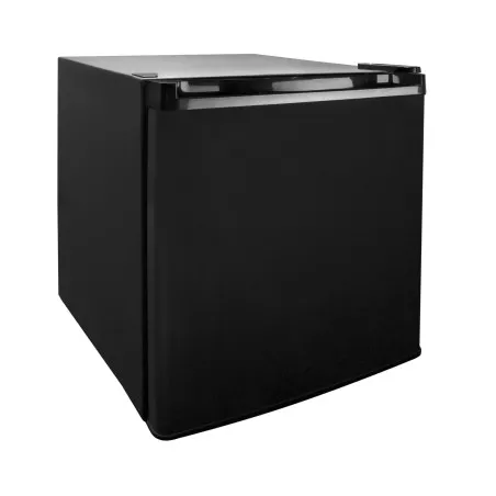Frigorífico minibar Lacor 38L de color negro, diseño compacto 43x41x51 cm ideal para espacios reducidos.
