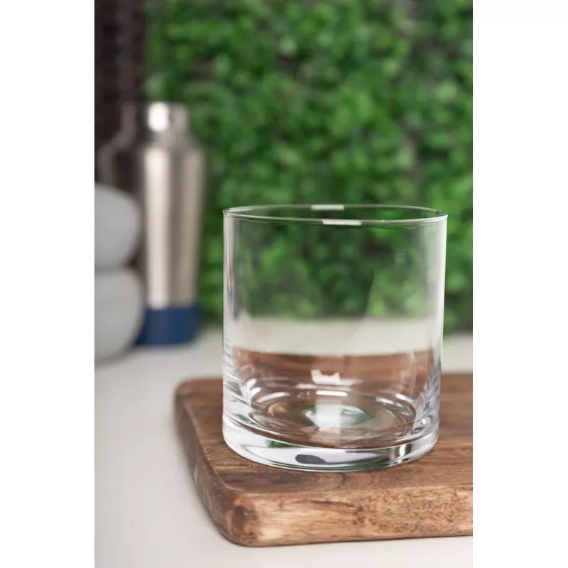 VASO BOHEMIA LAIA 41 CC de vidrio transparente con diseño elegante y acabado liso ideal para bebidas.