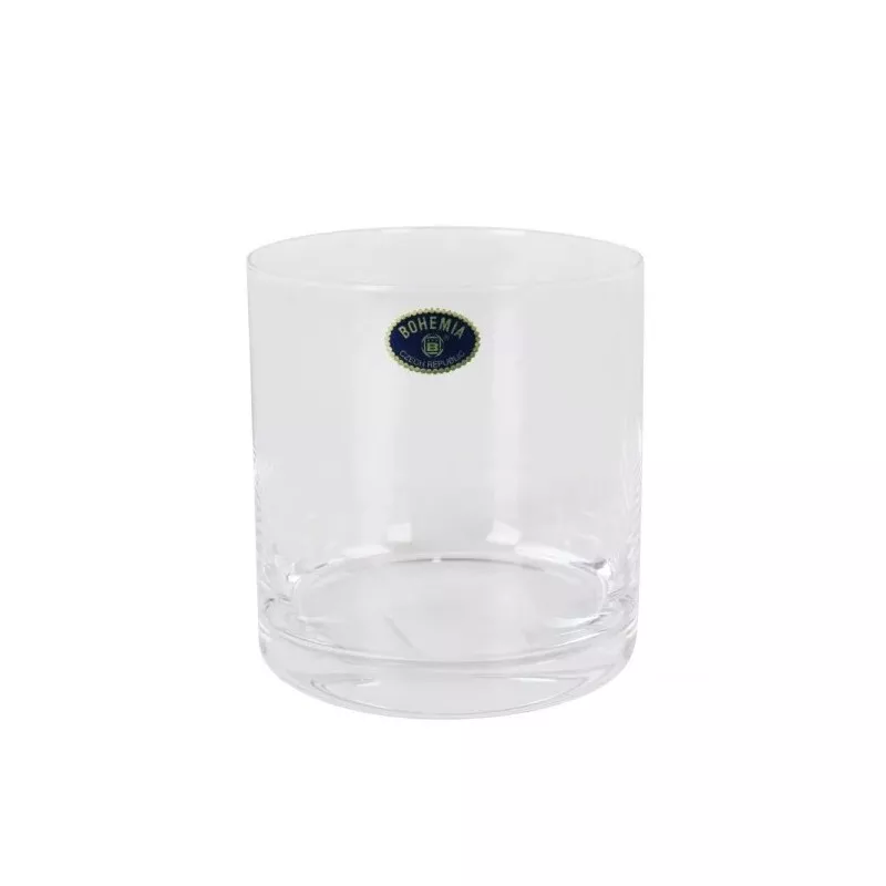 VASO BOHEMIA LAIA 41 CC de cristal transparente, diseño elegante y moderno, ideal para bebidas.