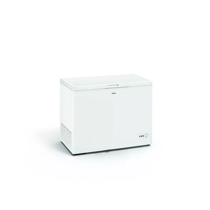 Congelador horizontal Edesa EZH-3011/A 290L libre instalación color blanco con diseño compacto y acabado liso