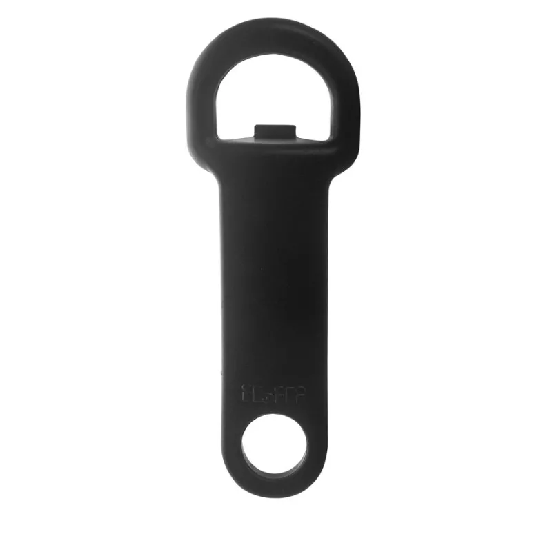 Abridor de tarros Ibili Jarkey 743300 plástico negro, diseño ergonómico y fácil de usar para abrir frascos.