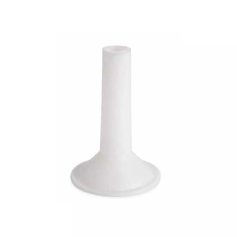 EMBUDO ELMA PLASTICO MAQUINA 22 3.0 CM en material plástico blanco, diseño práctico para vertidos precisos en cocina.