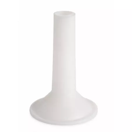 EMBUDO ELMA PLASTICO MAQUINA 22 3.0 CM en material plástico blanco, diseño práctico para vertidos precisos en cocina.