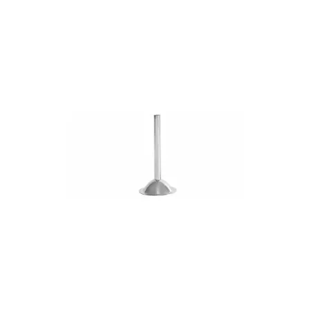 EMBUDO ELMA INOX 20 CM de acero inoxidable con diseño bajo y acabado pulido ideal para líquidos y sólidos.