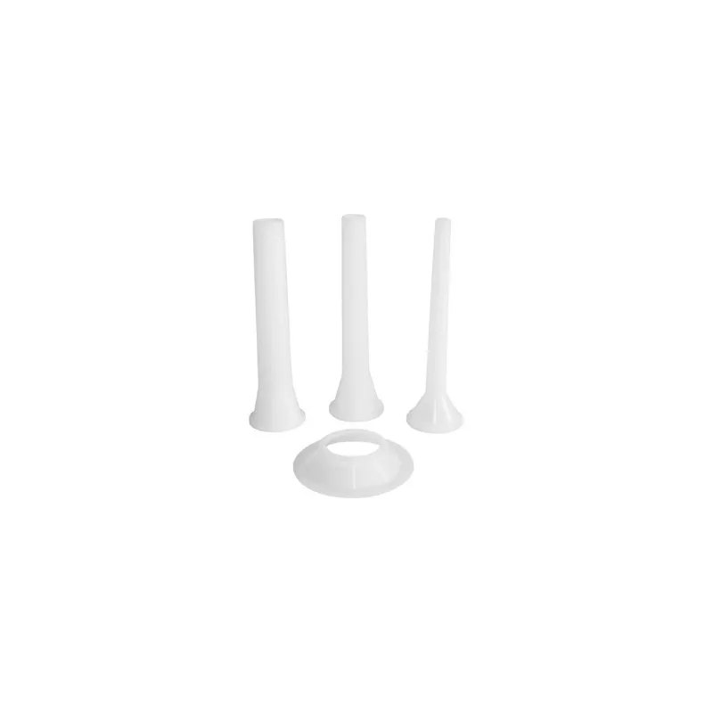EMBUDO 22 ELMA PLASTICO (JUEGO) 9 CM 23229 en color blanco, fabricado en plástico resistente, diseño funcional y práctico.