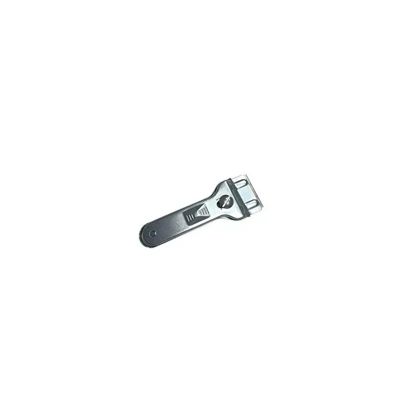 Rasqueta vitrocerámica inox 0010 de acero inoxidable con mango ergonómico y diseño funcional para limpieza eficiente.