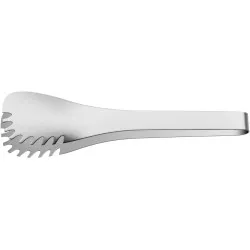 Pinza para pasta WMF Nuova 9735 de acero inoxidable, con diseño elegante y acabado pulido brillante.