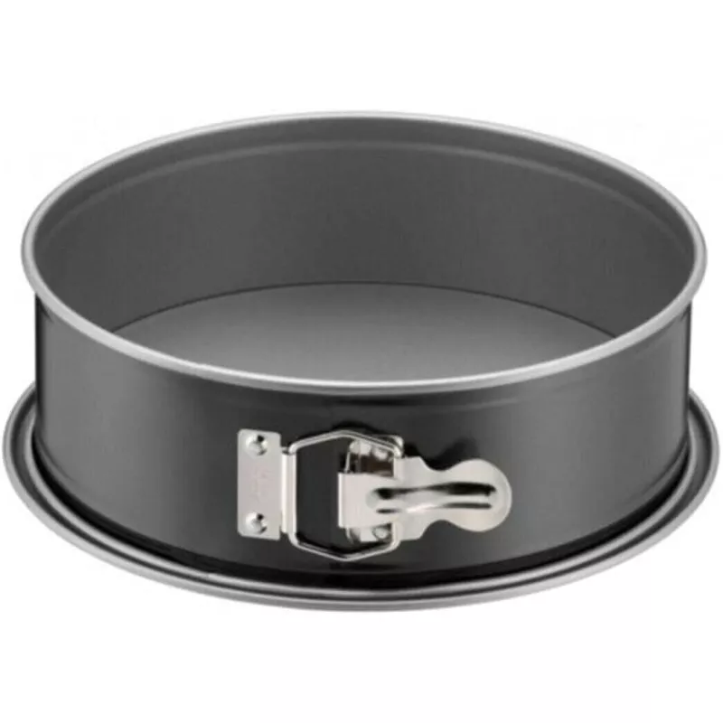 Molde desmontable Kaiser Inspiration 2300659534 20 cm gris con revestimiento antiadherente y cierre de seguridad.