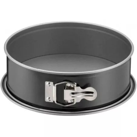 Molde desmontable Kaiser Inspiration 2300659534 20 cm gris con revestimiento antiadherente y cierre de seguridad.