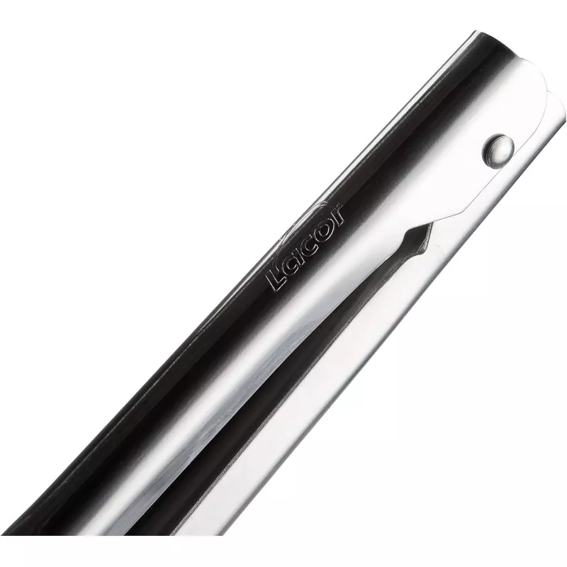 Pinza jumbo Lacor 62930 de acero inoxidable con acabado pulido y diseño ergonómico para un mejor agarre.