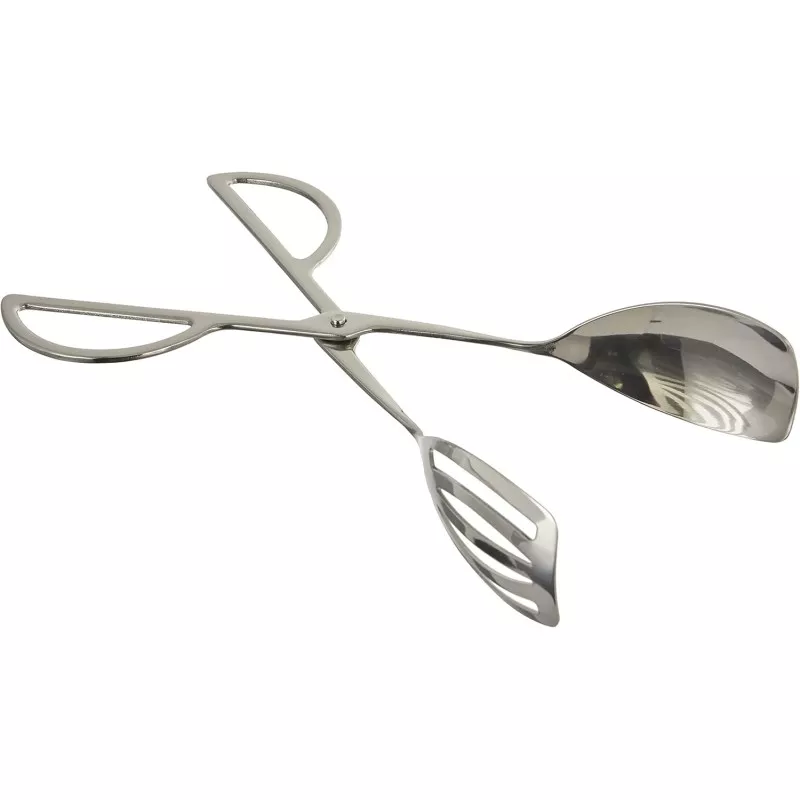 Pinza multiusos Lacor 62334 inox 25 cm con acabado pulido y diseño ergonómico para facilitar el agarre.