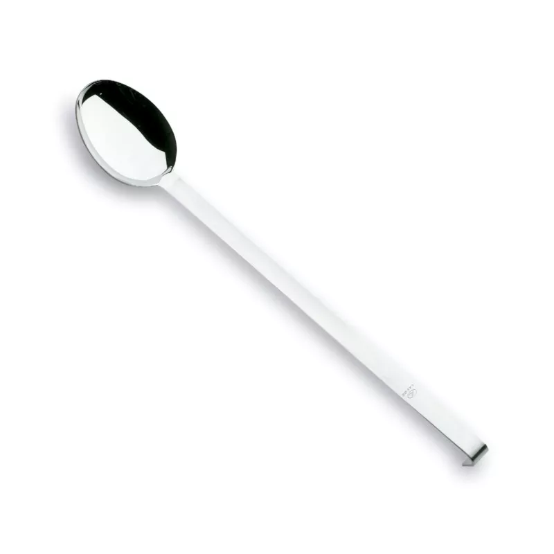 Cuchara Lisa 60507 Lacor de acero inoxidable con acabado brillante y diseño elegante, ideal para uso diario.