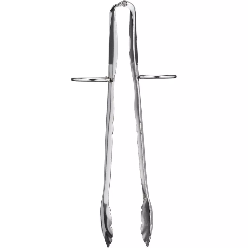 Pinza repostería Lacor 68008 con anilla de acero inoxidable pulido y diseño ergonómico para un agarre preciso