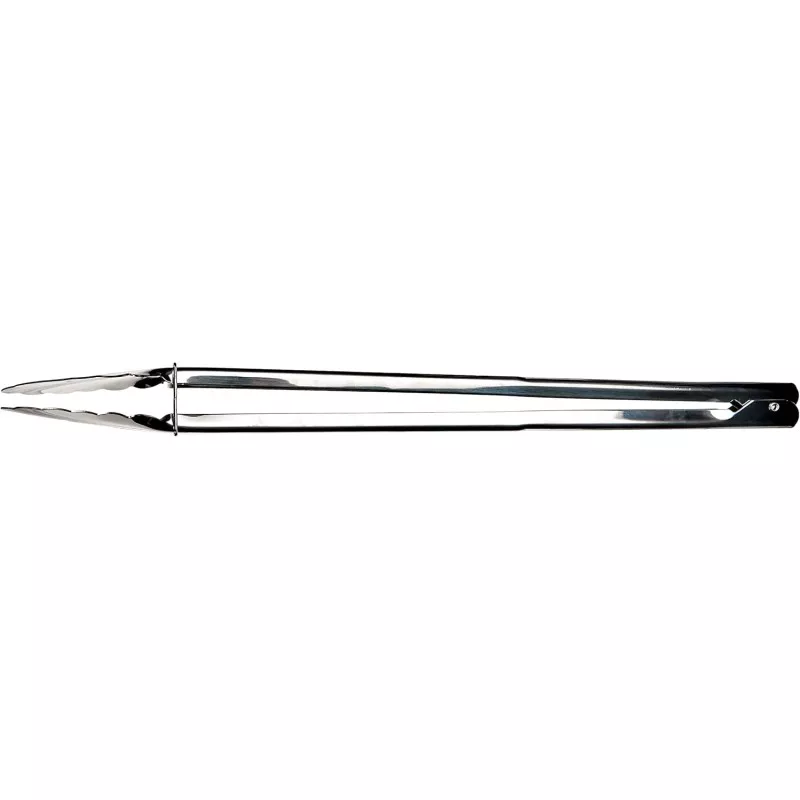 Pinza jumbo Lacor 62940 de acero inoxidable brillante, diseñada para un agarre seguro y fácil manipulación.