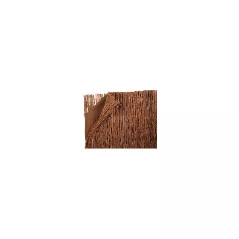 Brezo Nortene Triobruc 1,5 x 3 m en color marrón, material de brezo natural con acabado vertical y diseño decorativo.